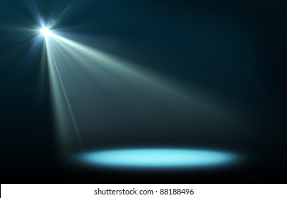 Abstract image of concert lighting