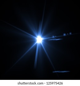 Abstract image of  lighting flare - Shutterstock ID 125975426