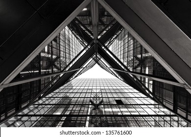 Abstract Image Of Office Building