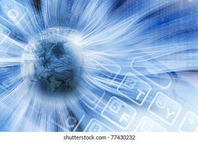 Abstract Internet Background