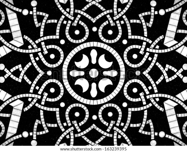 Abstract Islamic motif pattern.\
