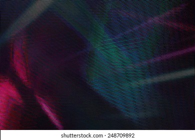 Abstract Led Screen Texture Background