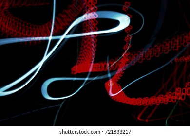 Abstract light for background