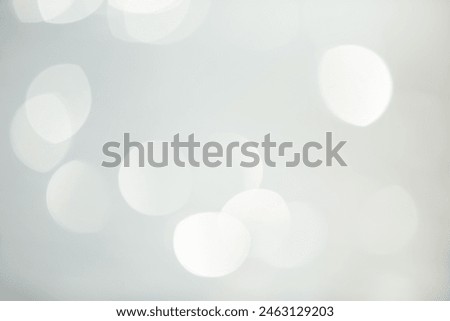 ABSTRACT LIGHT BACKGROUND, WHITE GLOWING CIRCLES BACKDROP FOR FESTIVE USAGE AND HOLIDAYS