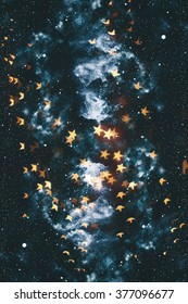 abstract light bokeh background 