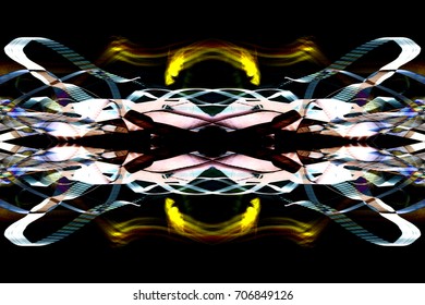 Abstract light night.texture
