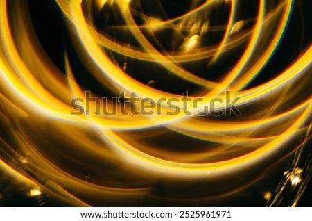 Image, Stock Photo light effect Plant