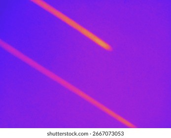 Abstract Light Patterns, This image features vibrant, abstract ligh pattern in shades of purple and orange.