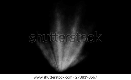 Abstract light rays emanating from a point on a black background with a grainy texture