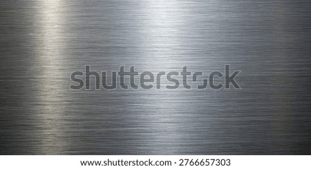 Abstract light reflection on a metallic surface with gradient effect