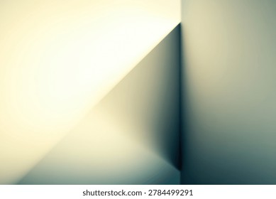 Abstract light and shadow interplay