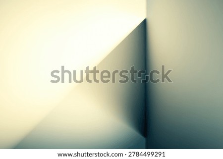 Abstract light and shadow interplay