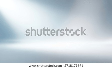 Abstract Light Studio Background with Soft Spotlights with Clean and Bright.