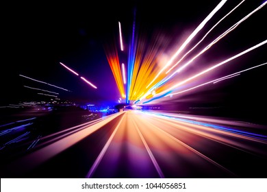 Abstract Light Tail Background