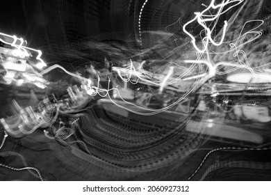 Abstract Lights, Shapes and Patterns 