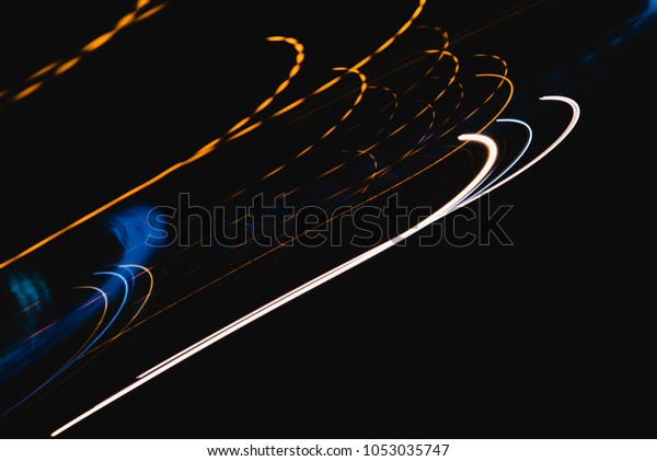 Abstract lines like\
electrical discharge