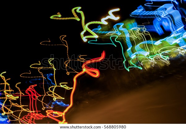Abstract lines like\
electrical discharge   \
