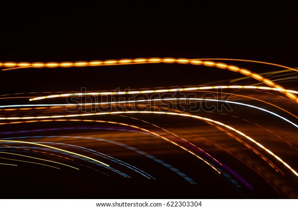 Abstract lines like\
electrical discharge