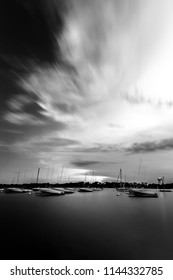 Abstract Long Exposure Of Lake Bde Maka Ska