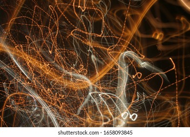 Abstract long exposure with light.