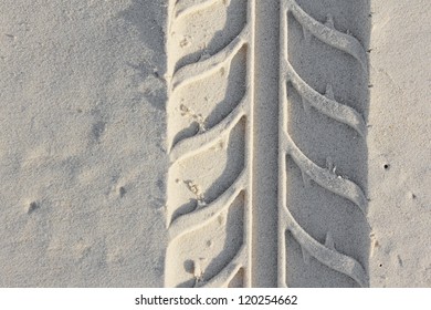 Abstract Macro Tyre Track