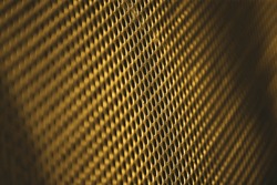 Abstract Metal Grid Background - Close Up Of Metal Grid Texture - Vintage Filter