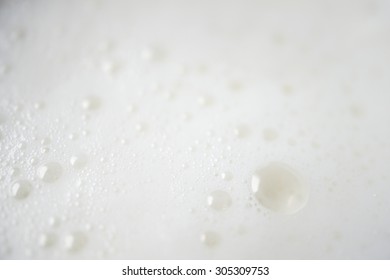 Abstract Of Milk Foam