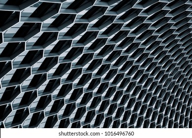 Abstract Modern Architecture Background. Texture, Pattern, Geometry