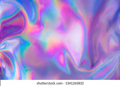 Abstract Modern pastel colored holographic background in 80s style. Synthwave. Vaporwave style. Retrowave, retro futurism, webpunk