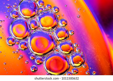 Abstract molecule sctructure. Macro shot of air or molecule. Abstract background. Space or planets abstract background. Selective focus