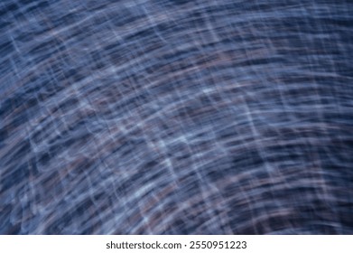 Abstract Monochrome Light Trails Texture with Chaotic Swirling Patterns in Black and White