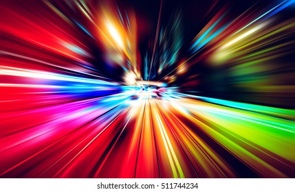 Abstract Motion Blur Background