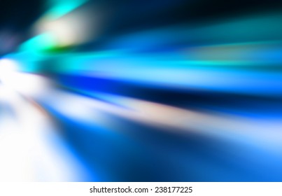 Abstract motion blur of traffic night