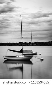 Abstract Motion Blurred Boats On Lake Bde Maka Ska