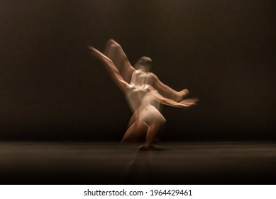 The abstract movement of the dance - Shutterstock ID 1964429461