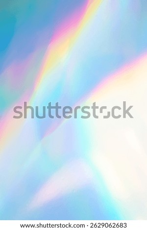 Abstract multicolor light texture overlay effect. Holographic rainbow background.