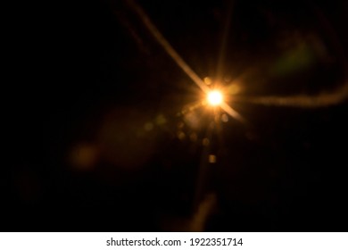 Abstract Natural Sun flare on the black - Shutterstock ID 1922351714