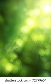 Abstract Nature Background Spring Greens