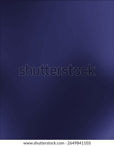 Abstract Navy Blue Gradient Background: Subtle, Smooth, Serene Texture for Design Projects.