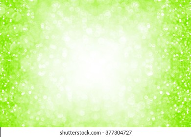 Abstract Neon Green Glitter Sparkle Blast Background Party Invite With Copy Space