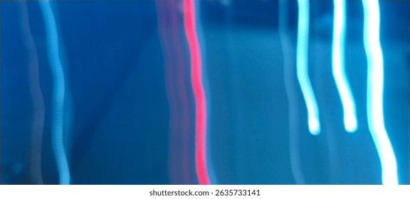 Abstract neon light trails in vibrant blue and red on dark background. Modern motion blur art concept. #LightArt #NeonVibes - Powered by Shutterstock - Get 15% off with code: PIKWIZARD15