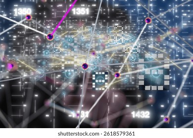 Abstract Network Data Visualization: Global Connections