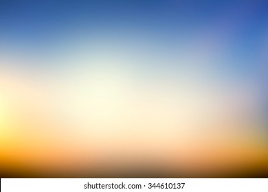 Abstract Orange And Blue Blur Color Gradient Background 