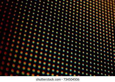 Abstract orange digital monitor