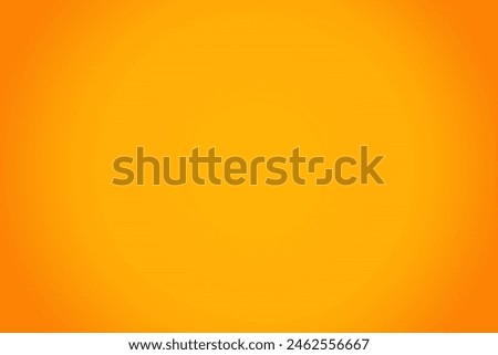 Abstract orange gradient background backdrop.