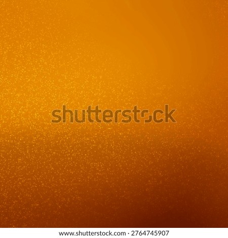 Abstract Orange Gradient Background with Glitter Texture.