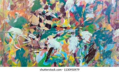 Abstract painted background