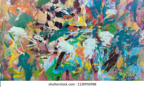 Abstract painted background