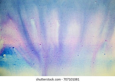 Abstract painted watercolor background.