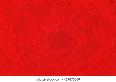 Abstract Painting Red Background